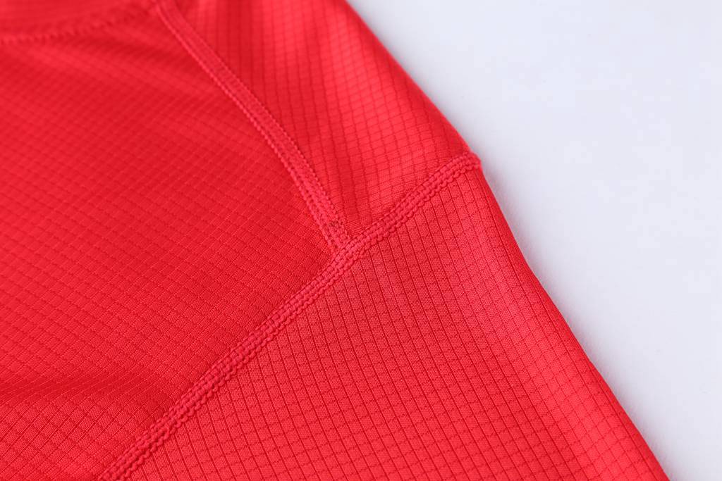 男士2020新款多色时尚休闲T恤  红色3D细节