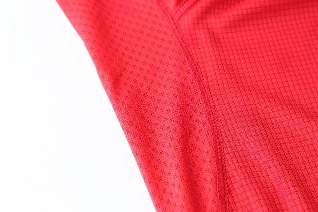 男士2020新款多色时尚休闲T恤  红色3D细节