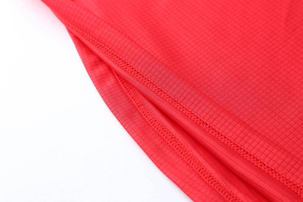 男士2020新款多色时尚休闲T恤  红色3D细节