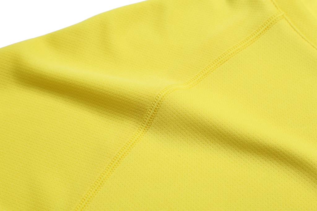 情侣T恤  运动内搭潮T恤定做 黄色细节图