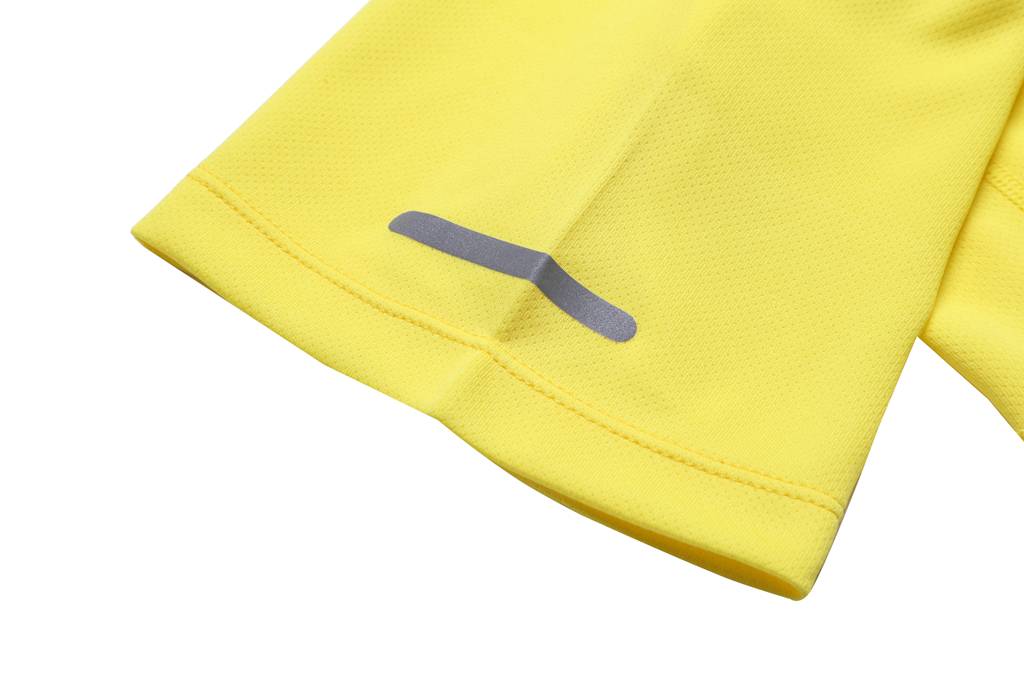 情侣T恤  运动内搭潮T恤定做 黄色细节图