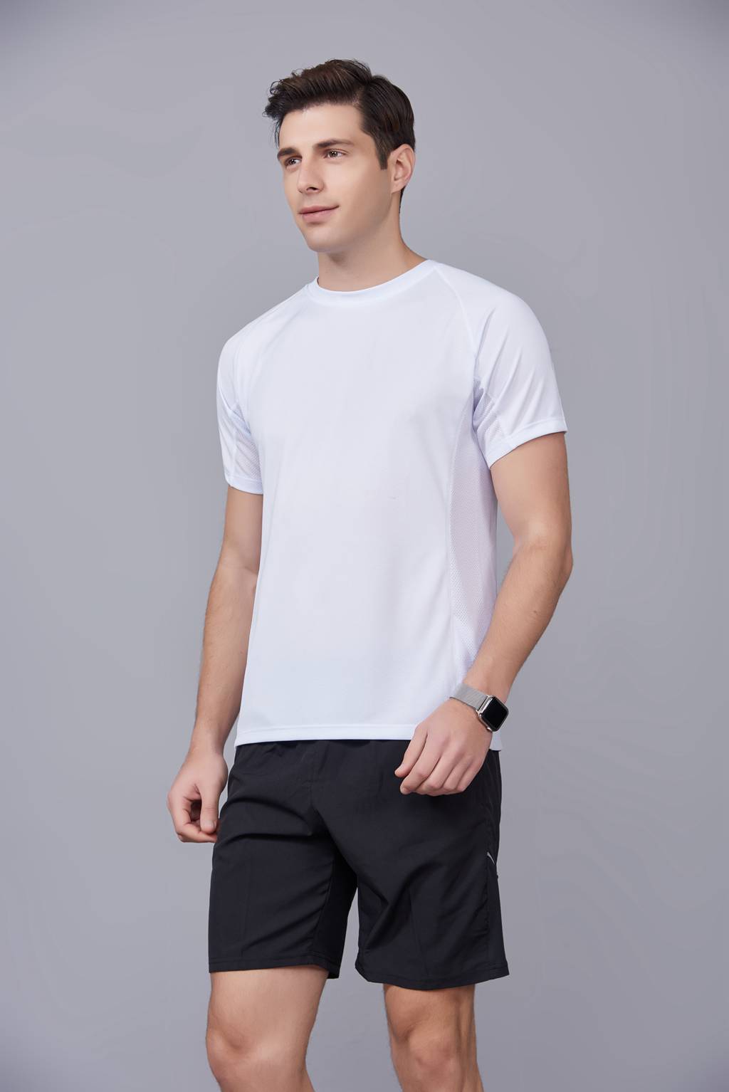 t恤定做  2020年新款半袖运动服 轻薄款上衣 白色