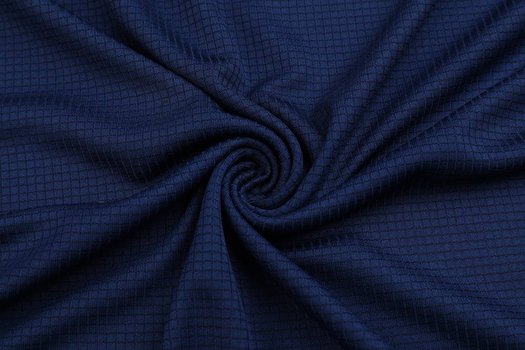 夏季透气速干新品 舒适短袖圆领T恤衫运动服健身短T 藏青色细节